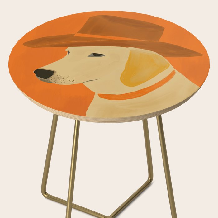 Dog With Hat  Side Table Gallery Image 2