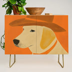 Dog With Hat  Credenza Gallery Image 1