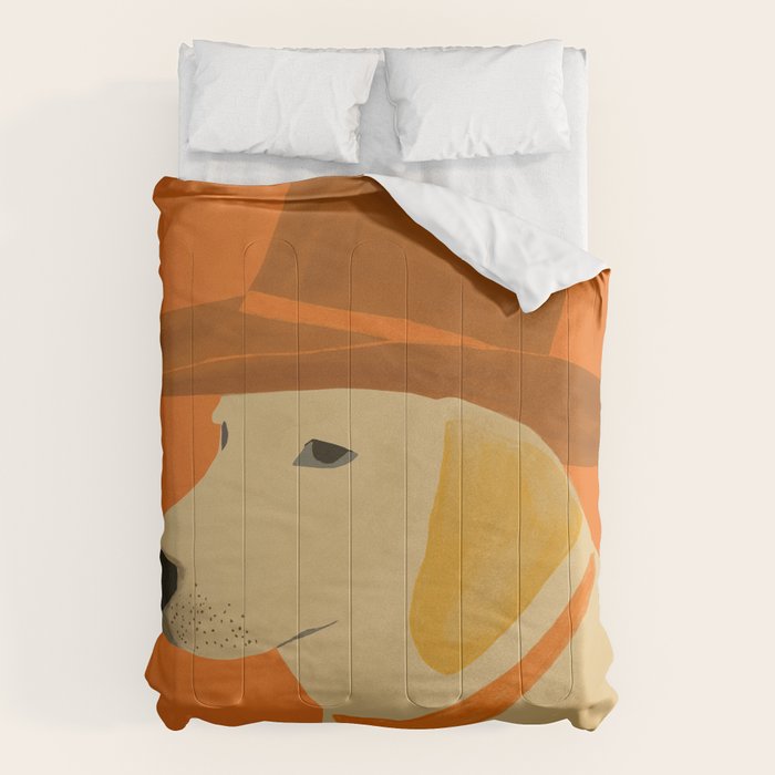 Dog With Hat  Comforter Gallery Image 6