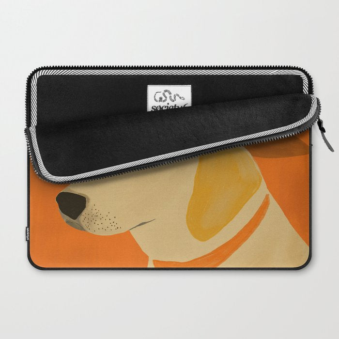 Dog With Hat  Laptop Sleeve Gallery Image 2