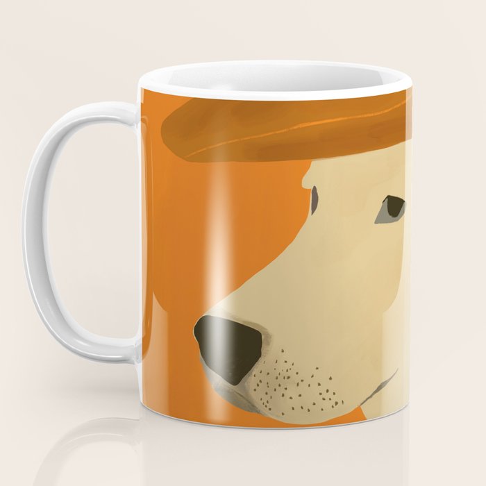 Dog With Hat  Coffee Mug Gallery Image 3
