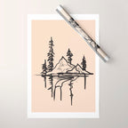 Abstract Landscape II Wrapping Paper Gallery Image 1