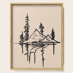 Abstract Landscape II Serving Tray Gallery Image 1