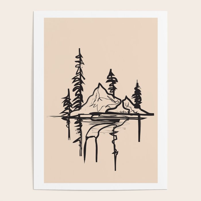 Abstract Landscape II Poster Gallery Image 4