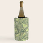 Luna Moths on Pale Green Wine Chiller Gallery Image 3