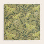 Luna Moths on Pale Green Wood Wall Art Gallery Image 1