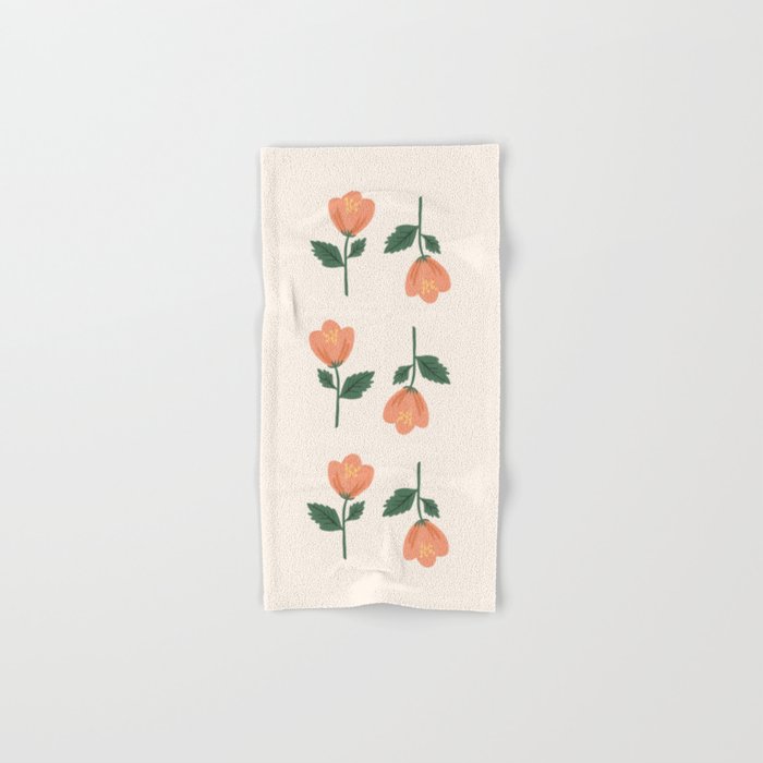 Pink Peony Pattern Bath Towel Gallery Image 1