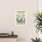 Flower Market Amsterdam - Matisse Inspired Poster Gallery Image 2