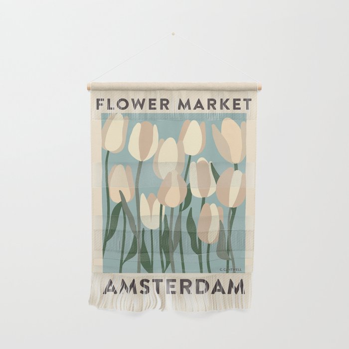 Flower Market Amsterdam - Matisse Inspired Wall Hanging Gallery Image 1