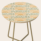Sunshine - gold and green Side Table Gallery Image 2