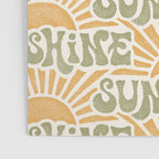 Sunshine - gold and green Poster Gallery Image 3