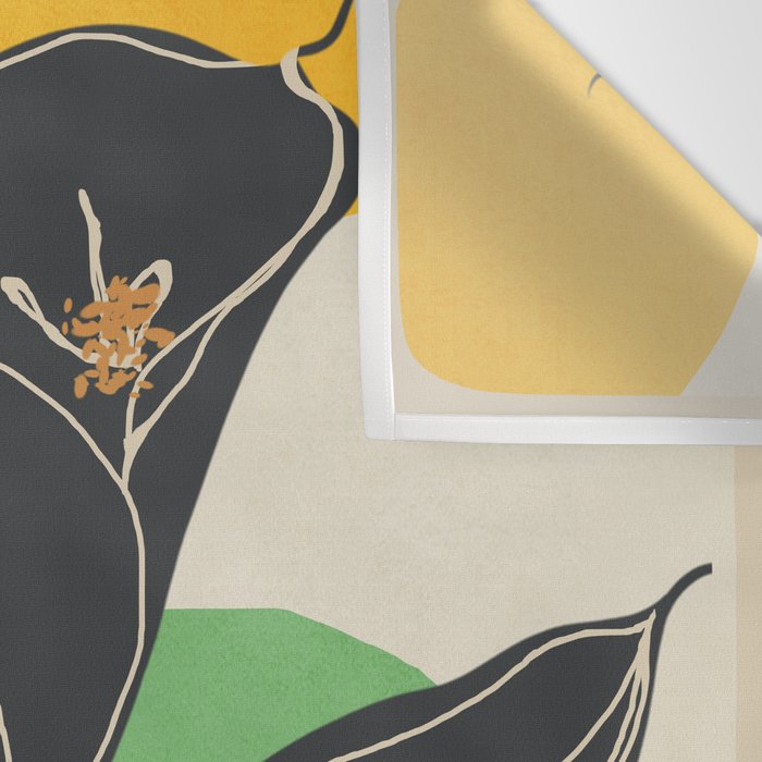 Modern Calla Harmony Wall Tapestry Gallery Image 3