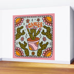 Cancer Zodiac Cactus Wall Mural Gallery Image 2