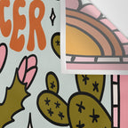 Cancer Zodiac Cactus Wall Tapestry Gallery Image 3