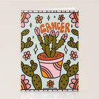 Cancer Zodiac Cactus Stationery Card Gallery Image 2