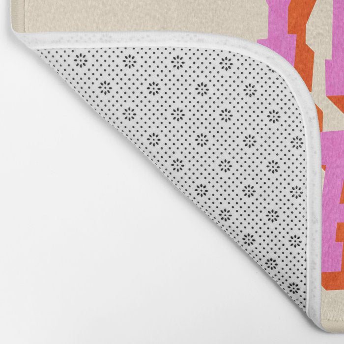 Yee Haw! Fun Cowboy Art Bath Mat Gallery Image 2