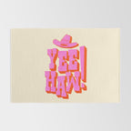 Yee Haw! Fun Cowboy Art Rug Gallery Image 2