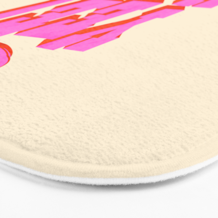 Yee Haw! Fun Cowboy Art Bath Mat Gallery Image 3