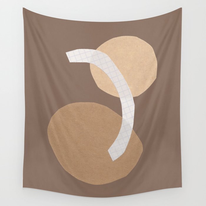 Three Shapes #4 Wall Tapestry Gallery Image 4
