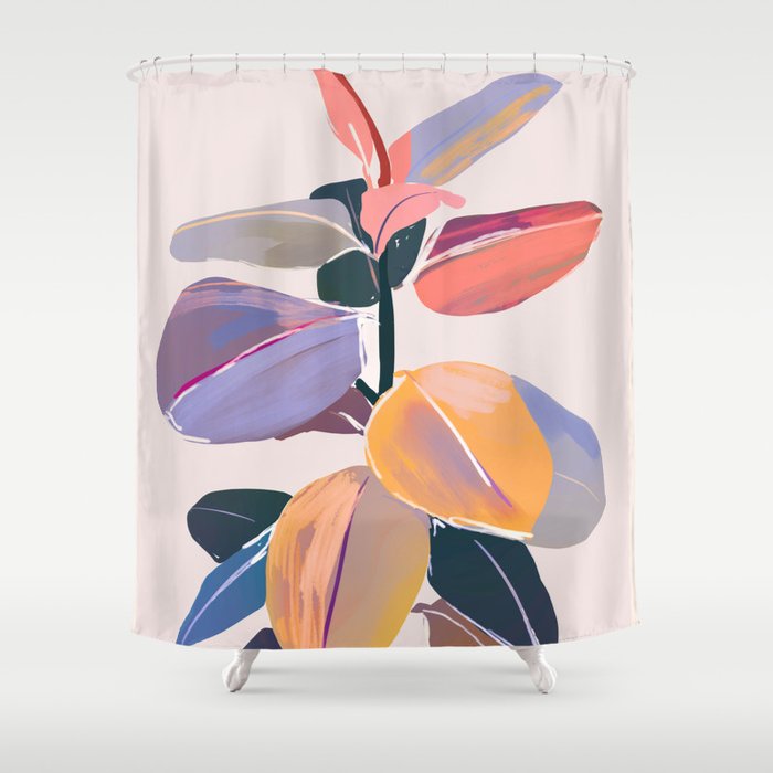House Plant 5 Shower Curtain Gallery Image 1