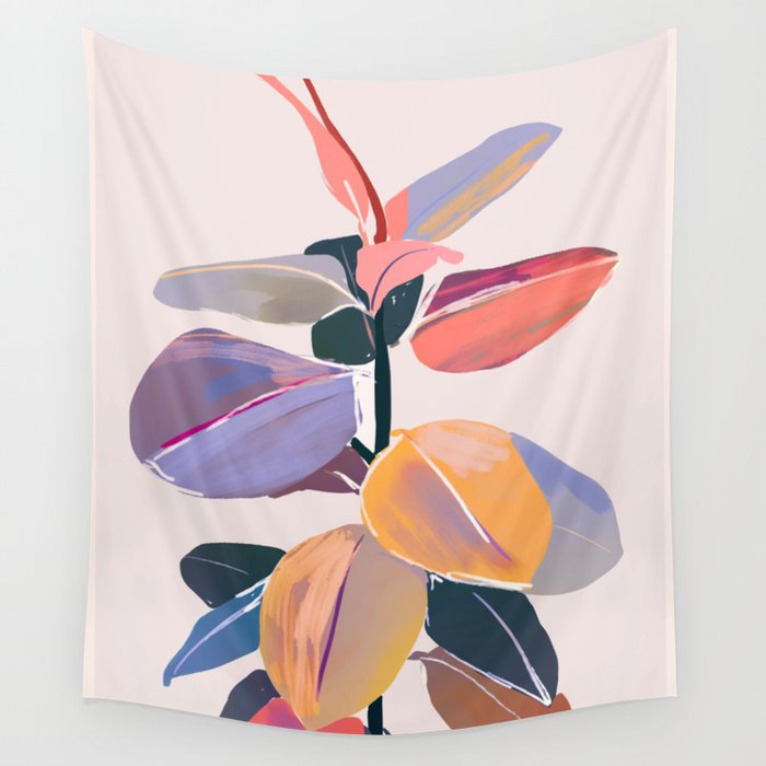 House Plant 5 Wall Tapestry Gallery Image 4