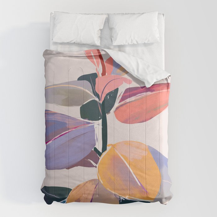 House Plant 5 Comforter Gallery Image 6