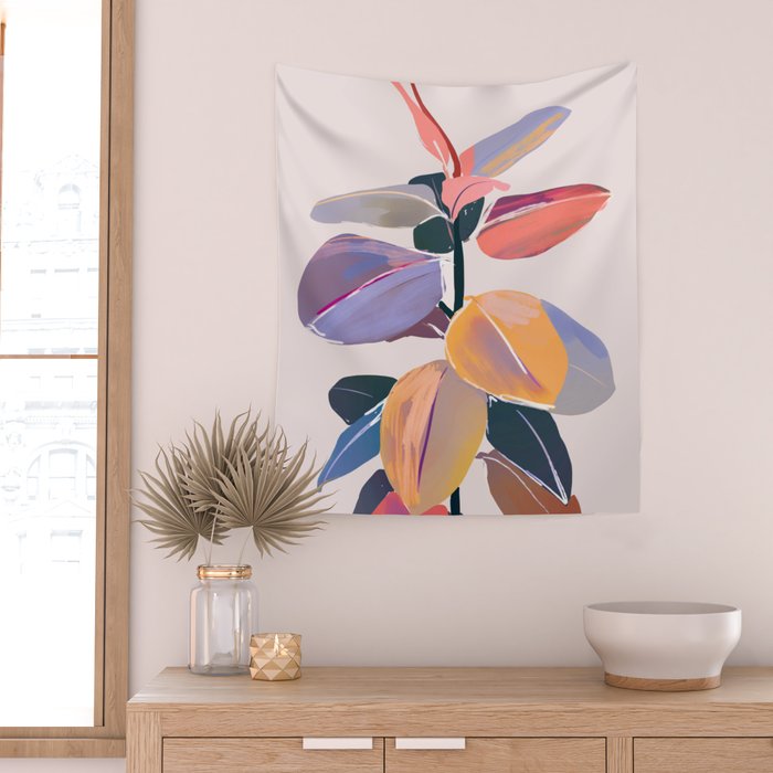 House Plant 5 Wall Tapestry Gallery Image 2