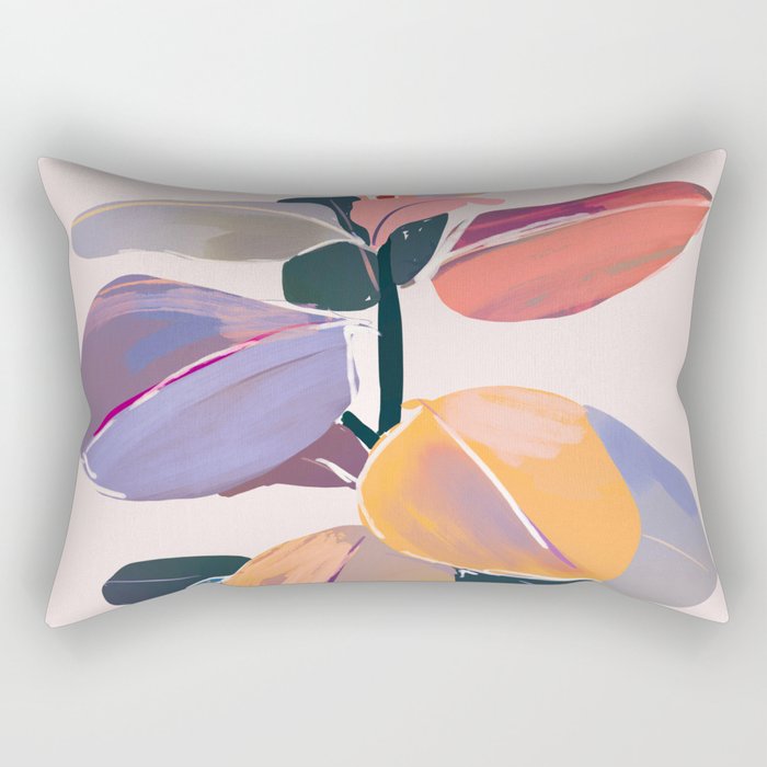 House Plant 5 Rectangular Pillow Gallery Image 2