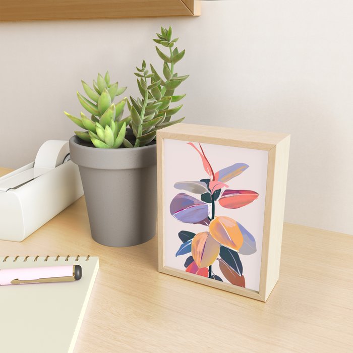 House Plant 5 Mini Art Print Gallery Image 2