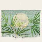 Midnight Moon Green Garden Scene Wall Hanging Gallery Image 1