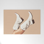 These Boots - Nude Boho Welcome Mat Gallery Image 1