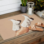 These Boots - Nude Boho Outdoor Rug Gallery Image 2
