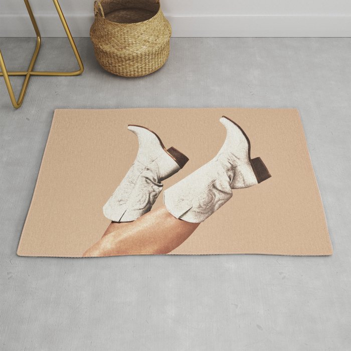 These Boots - Nude Boho Rug Gallery Image 1