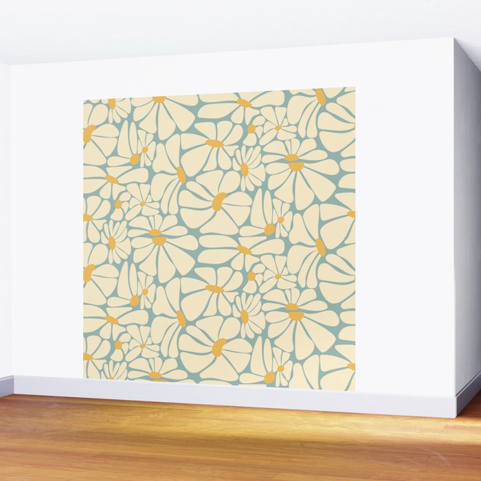 Flower Market Stockholm - Matisse Inspired Wall Mural Gallery Image 2