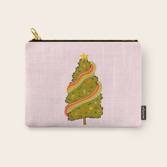 Rainbow Tree Carry All Pouch Gallery Image 1