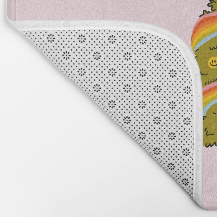 Rainbow Tree Bath Mat Gallery Image 2