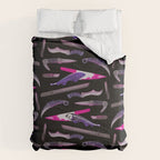 Ghost Knife fish Comforter Gallery Image 6