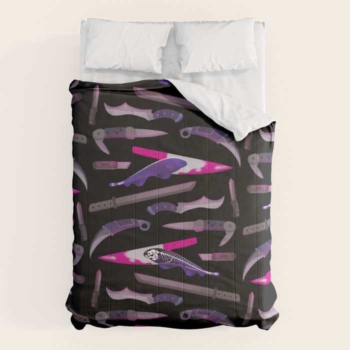 Ghost Knife fish Comforter Gallery Image 6