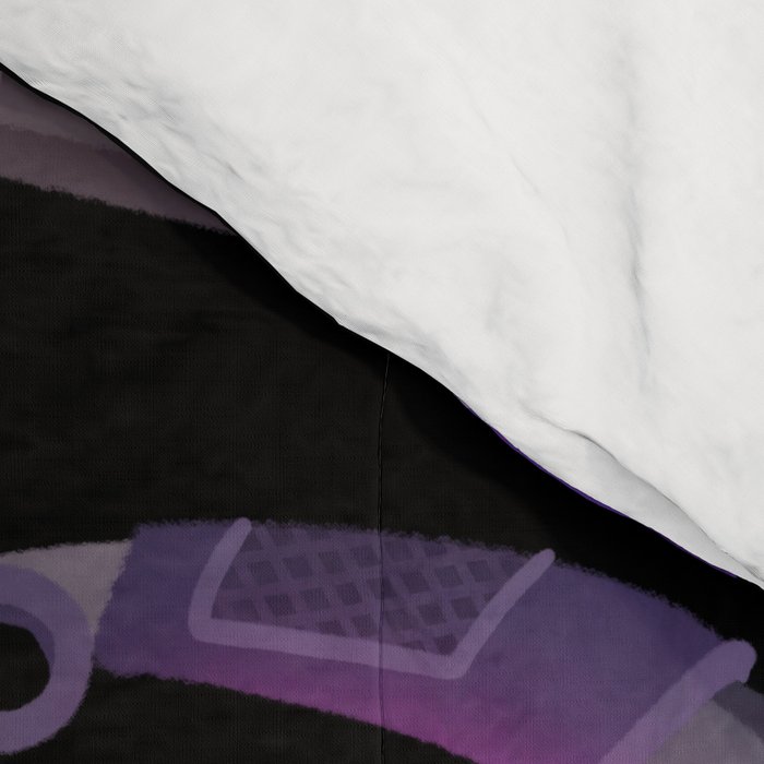 Ghost Knife fish Comforter Gallery Image 4