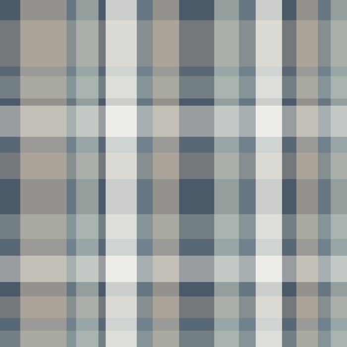 Retro Modern Plaid Pattern in Neutral Blue Gray Taupe Tones Coffee Mug Gallery Image 2