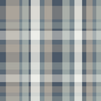 Retro Modern Plaid Pattern in Neutral Blue Gray Taupe Tones Coffee Mug Gallery Image 2