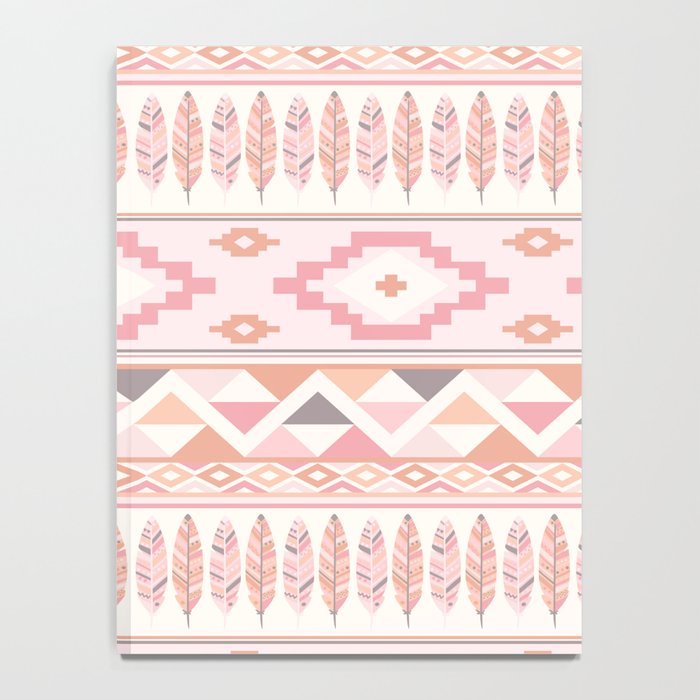 Pink Boho Tribal Aztec Notebook Gallery Image 4