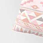 Pink Boho Tribal Aztec Pillow Sham Gallery Image 4