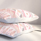 Pink Boho Tribal Aztec Pillow Sham Gallery Image 3