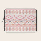 Pink Boho Tribal Aztec Laptop Sleeve Gallery Image 1