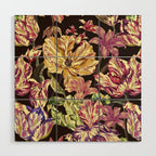 Watercolor Bloom in the Dark Wood Wall Art Gallery Image 1