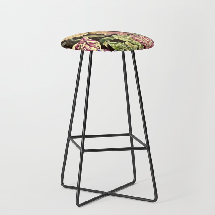 Watercolor Bloom in the Dark Stool Gallery Image 1