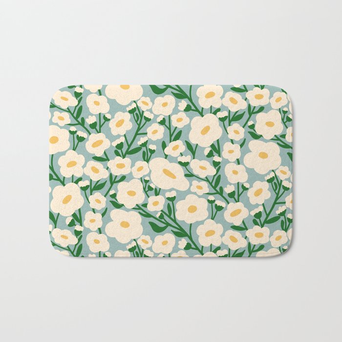 Flower Market Helsinki - Matisse Inspired Bath Mat Gallery Image 1