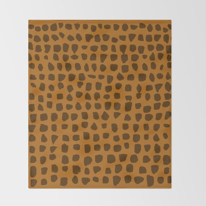 Dots (Baby Leopard) Throw Blanket Gallery Image 2