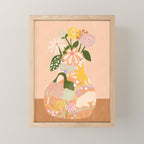 Flower Vase Mini Art Print Gallery Image 1